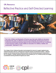 CPL Resources - Reflective Practice and Self-Directed Learning